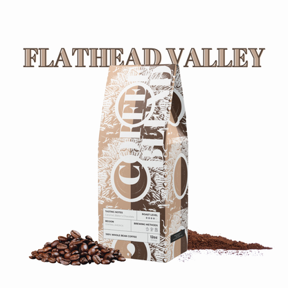 Flathead Valley Coffee Blend (Medium-Dark Roast)