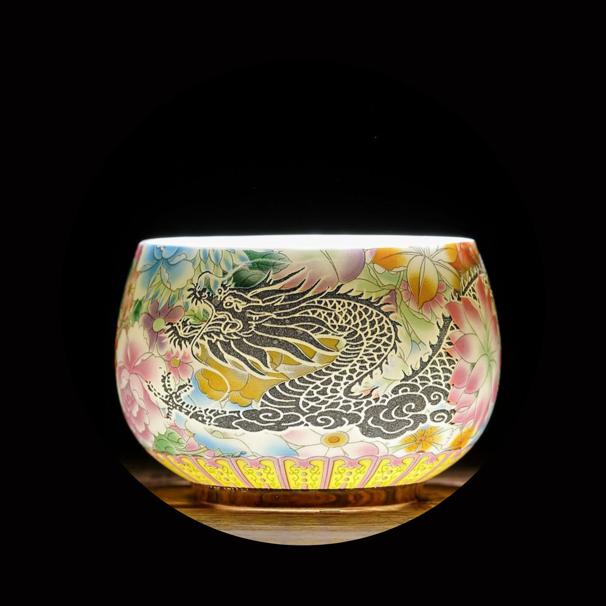 Porcelain-Belly-Bowl-with-Silver-Detailing-of-Imperial-Dragon-&-Phoenix-d