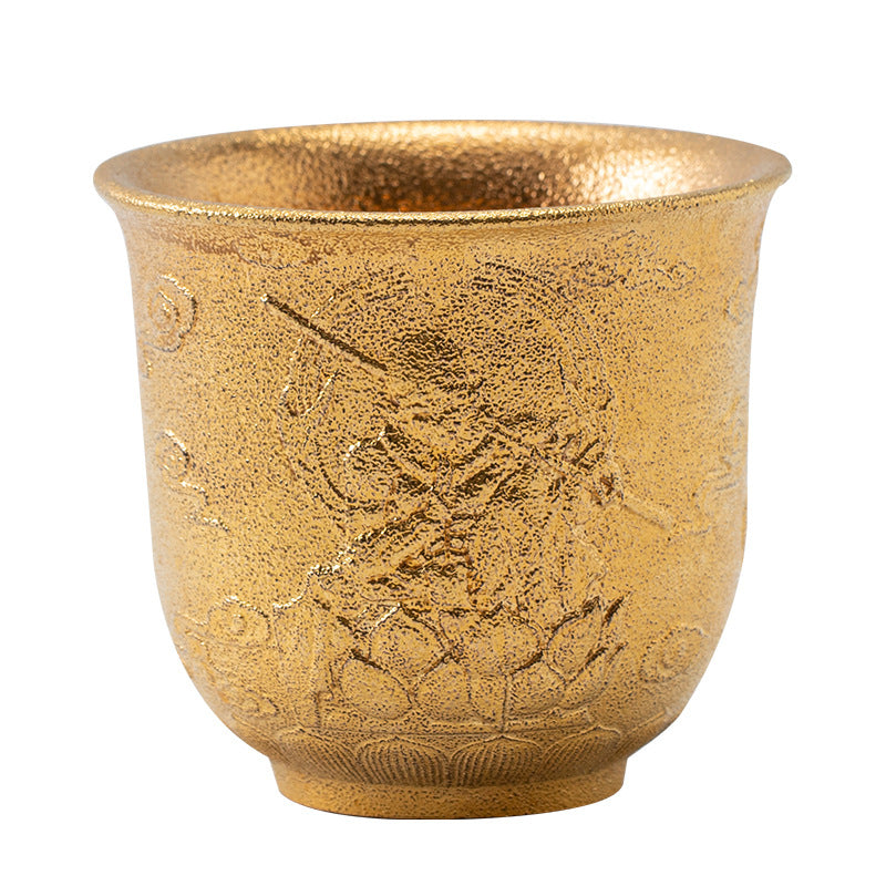 aureatoir.com-Gold-Painting-Ceramic-Cup-with-Wukong-Relief-main