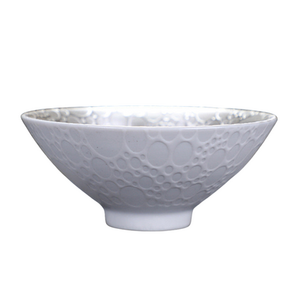 aureatoir.com-Silver-Gilt-Ceramic-Saucer-Bubble-Patterns-white